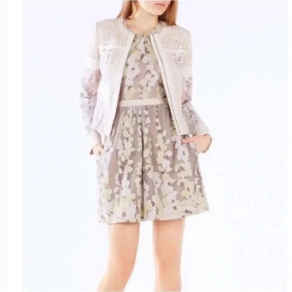BCBG MaxAzria - 'Cailyn' Dress - Floral/Lace patterned Dress - Size 6 - Picture 3 of 11